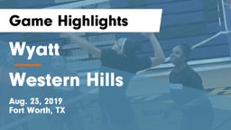 Wyatt  vs Western Hills  Game Highlights - Aug. 23, 2019
