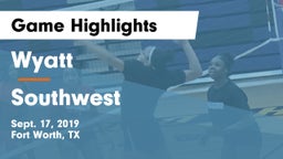 Wyatt  vs Southwest  Game Highlights - Sept. 17, 2019