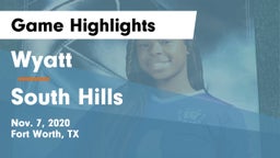 Wyatt  vs South Hills  Game Highlights - Nov. 7, 2020