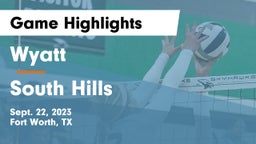 Wyatt  vs South Hills  Game Highlights - Sept. 22, 2023