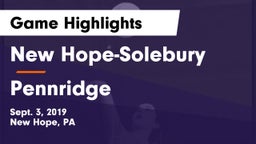 New Hope-Solebury  vs Pennridge  Game Highlights - Sept. 3, 2019