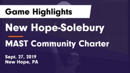 New Hope-Solebury  vs MAST Community Charter Game Highlights - Sept. 27, 2019
