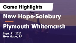 New Hope-Solebury  vs Plymouth Whitemarsh  Game Highlights - Sept. 21, 2020
