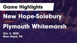 New Hope-Solebury  vs Plymouth Whitemarsh  Game Highlights - Oct. 9, 2020