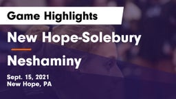 New Hope-Solebury  vs Neshaminy  Game Highlights - Sept. 15, 2021