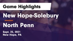 New Hope-Solebury  vs North Penn  Game Highlights - Sept. 25, 2021