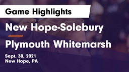 New Hope-Solebury  vs Plymouth Whitemarsh  Game Highlights - Sept. 30, 2021