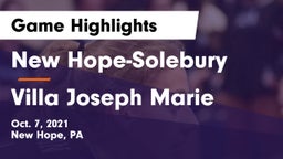 New Hope-Solebury  vs Villa Joseph Marie Game Highlights - Oct. 7, 2021