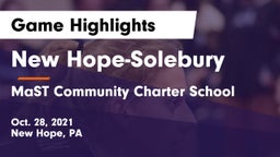 New Hope-Solebury  vs MaST Community Charter School Game Highlights - Oct. 28, 2021