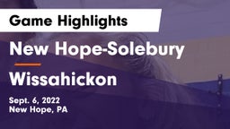 New Hope-Solebury  vs Wissahickon  Game Highlights - Sept. 6, 2022