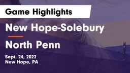 New Hope-Solebury  vs North Penn  Game Highlights - Sept. 24, 2022