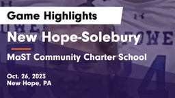 New Hope-Solebury  vs MaST Community Charter School Game Highlights - Oct. 26, 2023