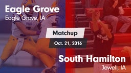 Matchup: Eagle Grove vs. South Hamilton  2016