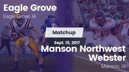 Matchup: Eagle Grove vs. Manson Northwest Webster  2017