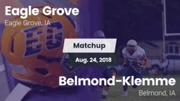 Matchup: Eagle Grove vs. Belmond-Klemme  2018