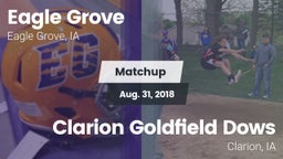 Matchup: Eagle Grove vs. Clarion Goldfield Dows  2018