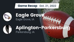 Recap: Eagle Grove  vs. Aplington-Parkersburg  2022