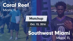 Matchup: Coral Reef vs. Southwest Miami  2016