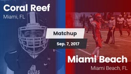 Matchup: Coral Reef vs. Miami Beach  2017