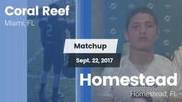 Matchup: Coral Reef vs. Homestead  2017