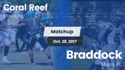 Matchup: Coral Reef vs. Braddock  2017