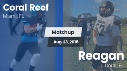 Matchup: Coral Reef vs. Reagan  2018