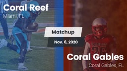 Matchup: Coral Reef vs. Coral Gables  2020