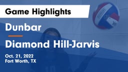 Dunbar  vs Diamond Hill-Jarvis  Game Highlights - Oct. 21, 2022