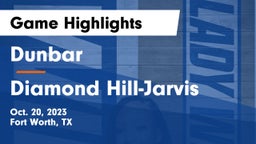 Dunbar  vs Diamond Hill-Jarvis  Game Highlights - Oct. 20, 2023