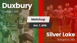 Matchup: Duxbury vs. Silver Lake  2016