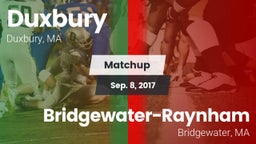 Matchup: Duxbury vs. Bridgewater-Raynham  2017