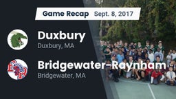 Recap: Duxbury  vs. Bridgewater-Raynham  2017