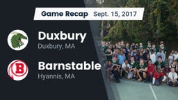 Recap: Duxbury  vs. Barnstable  2017