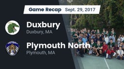 Recap: Duxbury  vs. Plymouth North  2017