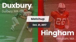 Matchup: Duxbury vs. Hingham  2017