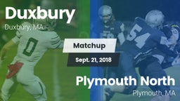 Matchup: Duxbury vs. Plymouth North  2018
