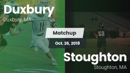 Matchup: Duxbury vs. Stoughton  2018