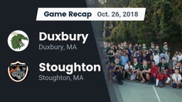 Recap: Duxbury  vs. Stoughton  2018