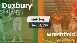 Matchup: Duxbury vs. Marshfield  2019