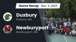 Recap: Duxbury  vs. Newburyport  2022