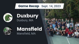 Recap: Duxbury  vs. Mansfield  2023