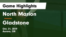 North Marion  vs Gladstone  Game Highlights - Oct. 21, 2019