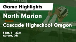 North Marion  vs Cascade Highschool Oregon Game Highlights - Sept. 11, 2021