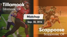 Matchup: Tillamook vs. Scappoose  2016