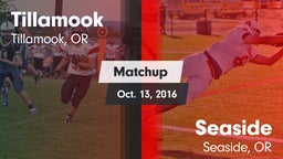 Matchup: Tillamook vs. Seaside  2016