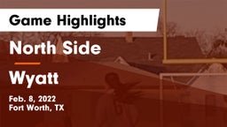 North Side  vs Wyatt  Game Highlights - Feb. 8, 2022