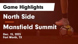 North Side  vs Mansfield Summit  Game Highlights - Dec. 15, 2023