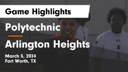 Polytechnic  vs Arlington Heights  Game Highlights - March 5, 2024