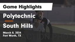Polytechnic  vs South Hills  Game Highlights - March 8, 2024