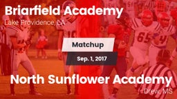 Matchup: Briarfield Academy vs. North Sunflower Academy  2017